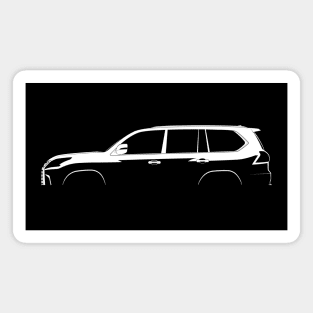 Lexus LX 570 (J200) Silhouette Magnet